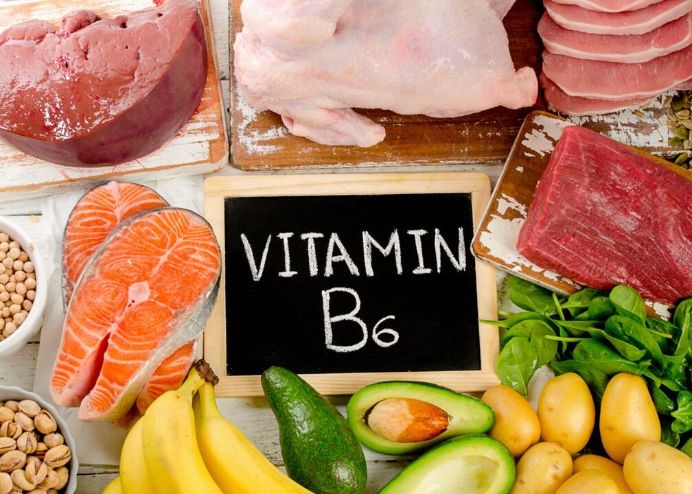 vitaminas b6, esantis Cardione